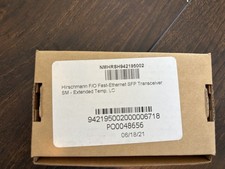 Hirschmann original 942 195-002 SFP-FAST-SM/LC EEC 100BASE-LX 100mb SFP SMF LC picture