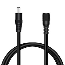 5.5mm x 2.1mm DC Power Adapter Extension Cable, 18 AWG, Male to Female, 3FT picture