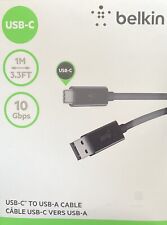 BELKIN USB-C 3.1 to USB-A Charging Data Cable - Black - 3.3ft picture