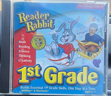 The Learning Company Reader Rabbit 1st Grade CD-ROM Windows/Mac Ages 5-7 English picture