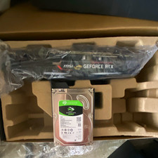 MSI NVIDIA GeForce RTX Graphics Card w/ Seagate Barracuda Hard Drive picture