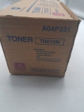 Konica Minolta TN610M Toner Cartridge Magenta Genuine A04P331 Laser picture
