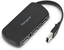 Targus ACH114US 4-Port USB 2.0 Hub – Compact, Plug & Play, USB Powered picture