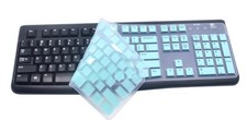 Silicone Keyboard Skin Cover Protector for Logitech K120 & MK120 Full-Size Wi... picture