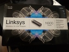 Linksys N900 Wireless-N USB Adapter  by Cisco ~ NEW & SEALED picture