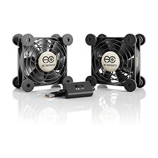 AC Infinity MULTIFAN S5, Quiet Dual 80mm USB Fan, UL-Certified for Receiver DVR picture