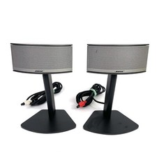 BOSE Companion 5 Multimedia Speaker System w/ STANDS LEFT RIGHT SPEAKERS TESTED* picture