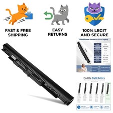 High-Performance Lithium-Ion Laptop Battery HS04 - Safe Charging & 4-Cell Design picture
