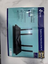 New TP-Link AX1800 Works with Alexa Dual Band Gigabit Router - Black - SEALED picture