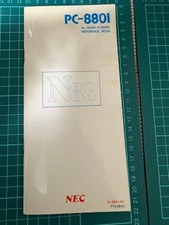 NEC PC-8801 N-BASIC Reference Book PC-8801-RB Rare Vintage Manual picture