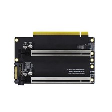 High-end Graphics 1 to 2 Expansion Card Gen3 Split Card Bifurcation x16 to x8x8 picture