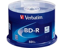 Verbatim 25GB 6X BD-R 50 Packs Disc Model 98397 picture