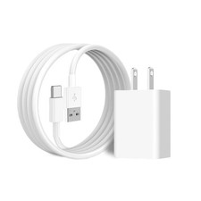 5V 2A USB-C Charger Cable for VAVA Baby Monitor Handheld Screen (Not White picture