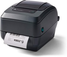 Zebra GK420T Thermal Label Printer with Adapter - IN GREAT CONDITION BARELY USE picture