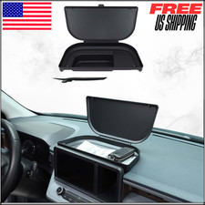 Dashboard Storage Organizer Tray W/ Lid For Ford Maverick 2022-2024 Pocket picture