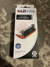 LD CLI-251XL Black High Yield Ink Cartridge For Canon Pixma LD-6448B001 Unused picture