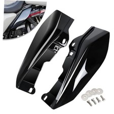 Mid Frame Air Heat Deflectors Compatible for Harley Touring and Trike Black picture