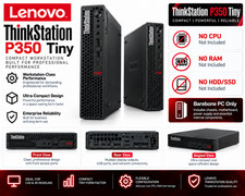 NEW Lenovo ThinkStation P350 Tiny PC -  No CPU/RAM/HDD/GPU - Barebone PC only picture