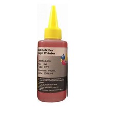100ml Yellow bulk refill ink for HP inkjet printer picture