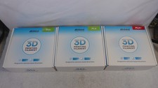Lot of 3 Inland Basic PLA 3D Printer Filament 1.75mm - 2 Black 1 Tan picture