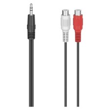 Hama 3.5 Mm Jack M To 2 RCA F Adapter Cable picture