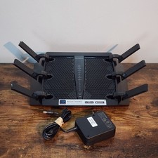 Netgear Nighthawk X6 AC3200 Tri Band WiFi Router Model R8000 & AC Adapter Bundle picture