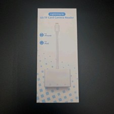 Lightning to SD/TF Card Camera Reader Adapter for iPhone/iPad – New picture