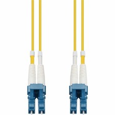 AddOn 50m LC to LC Yellow OS2 Duplex OFNR (Riser-Rated) SMF (Single Mode) Fiber picture