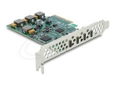 Delock PCI Express x4 Card to 4 x USB Type-C 10Gbps Low Profile Cavo 90935 picture