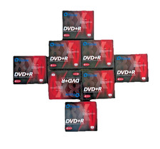 Plextor 5-pack 4.7 Gb 120 Minute Storage Media Data Video *LOT OF 8, NEW SEALED* picture