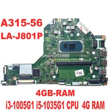 FH5LI LA-J801P For ACER Aspire A315-56 Motherboard With CPU I3 I5 I7-1065G7 picture