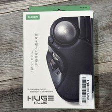 ELECOM Huge Plus Wireless Trackball Mouse, Ergonomic 52mm Large Ball, Multi-C... picture