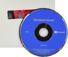 Windows Server 2022 Standard 64-bit License & DVD 16 Core sealed picture
