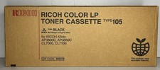 Genuine Ricoh LP Black Toner Cassette 885372 Type 105 “NEW/SEALED’ picture