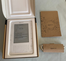 Vintage 2009 Amazon Kindle White 2nd Gen Model D00701 Original BOX & More VIDEO picture