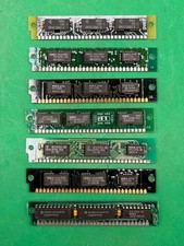 Lot of 7 Vintage DRAM Memory Expansion Modules Samsung OKI Motorola TC picture