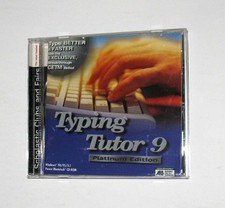 Typing Tutor 9 Platinum Edition PC & MAC 1998 CD-ROM Software 0671-31791-1 picture