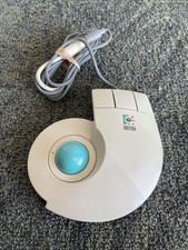 Logitech T-CD2-6F Wired Trackball Trackman Stationary Mouse PS/2 -Untested picture