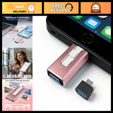 512GB 4-in-1 Flash Drive for Phone & Tablet, OTG External Storage, Photo Backup picture