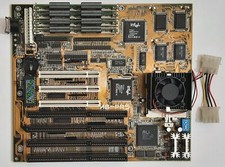ABIT AB-PR5 ISA Socket 7 Retro Motherboard + Intel Pentium 133MHz + 32MB EDO RAM picture