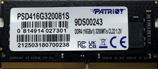 Patriot Signature Series 32GB DDR4 PC4-25600 Memory NBM | PATRIOT PSD416G320081S picture