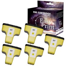 5PK replace for HP 02 Yellow Ink Cartridge for PhotoSmart 3108 3210 D7460 picture
