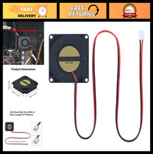 3D Printer Cooling Fan 4010 DC24V Low Noise Dual Ball Bearing 40x40x10mm 355mm C picture