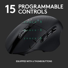 Logitech G604 Lightspeed Wireless Gaming Mouse Programmable Buttons 90% new picture