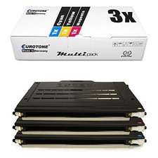 Eurotone 3x Yellow Toner Cartridge Compatible for Xerox 106R00680+106R00682 picture