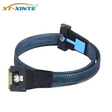 Anti-slash PCIe MCIO 5.0 8I to Slimline SAS 4.0 SFF-8654 8i 74P PCI-E Adapter picture