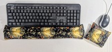 Computer Keyboard Wrist Supports, heat pad, rice bag, floral, Moon, Sun picture