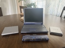 Retro Sony VAIO PCG-Z505JS Slim Laptop Bundle Windows 98 SE Recovery CDs Works picture