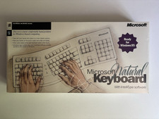 Vintage 1995 Microsoft Natural Keyboard Ergonomic Windows - Brand New Sealed picture