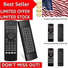 Multifunctional MX3 Pro Mini Remote Control: Keyboard & Mouse Combo with IR picture